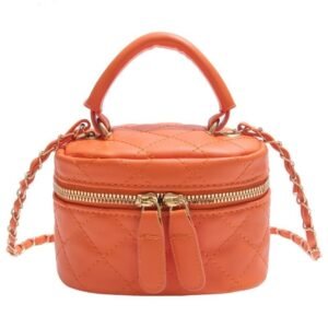 Charles & Keith Two-way Zip Mini Bag Orange